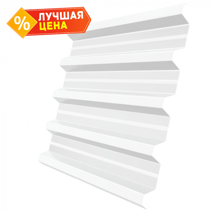 Профлист Grand Line H60R 0.8 Полиэстер RAL 9003 Сигнальный белый